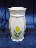Kép Masnis váza, sárga tulipán dekorral 