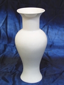 Kép Peremes váza I., fehér