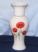 Kép Peremes váza I., pipacs dekorral